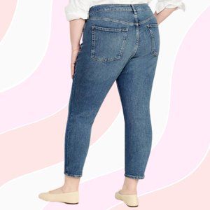 High-Waisted OG Straight Ankle Jeans for Women Plus Size 18